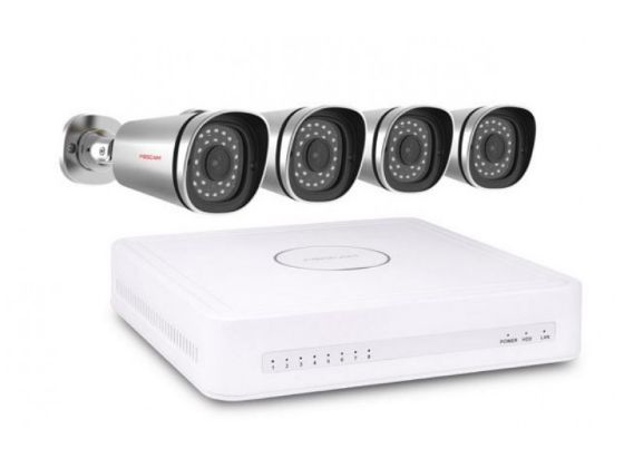 Picture of Foscam NVR Kit FN3108XE-B4-1T Four Cameras