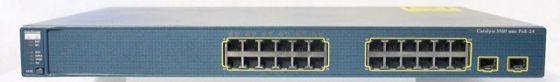 Picture of Cisco Catalyst 3560 Series PoE 24 Port Switch, WS-C3560-24PS-S  (refurb)