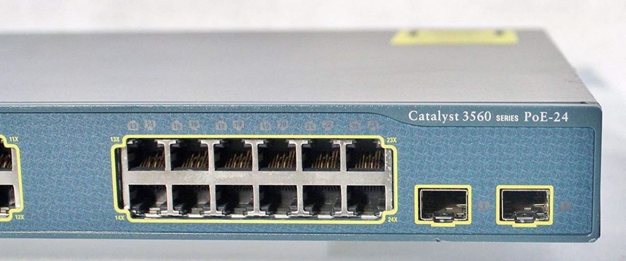 ICT Tech Support. Cisco Catalyst 3560 Series PoE 24 Port Switch, WS