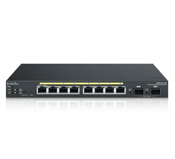 Picture of EnGenius EWS2910P Wireless Management Switch with 8 GE PoE 2 GE SFP