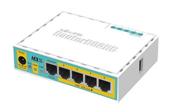 Picture of MikroTik RB750UPr2 hEX PoE lite