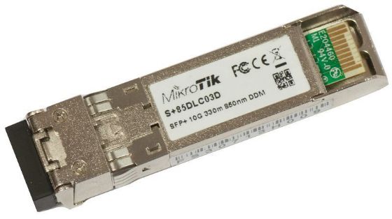 Picture of MikroTik S+85DLC03D SFP+ (10Gbit), 300m, Multi Mode