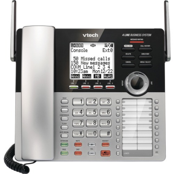 Picture of V-Tech CM18245 Analog DECT Silver / Black DECT  telephone
