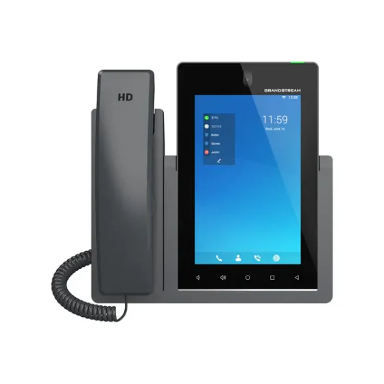 Picture of Grandstream GXV3470 High-End 16-Line 7-in Touchscreen Smart Video Phone for Android™ with Dual PoE/PoE+