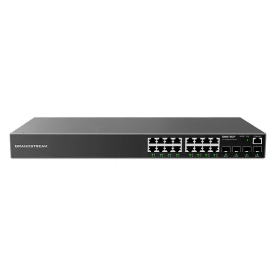 Picture of Grandstream Rackmountable Enterprise Layer 2+ 20-port Managed PoE Network Switch