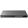 Picture of Grandstream Rackmountable Enterprise Layer 2+ 20-port Managed PoE Network Switch
