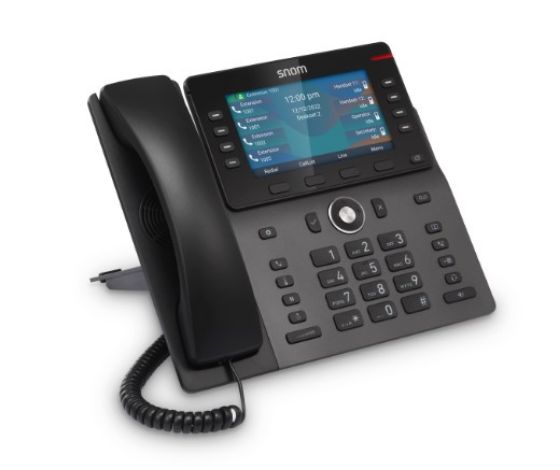 Picture of Snom M58 DECT Deskset, 5" color LCD, 8 PFK, 4 softkeys, bluetooth 
